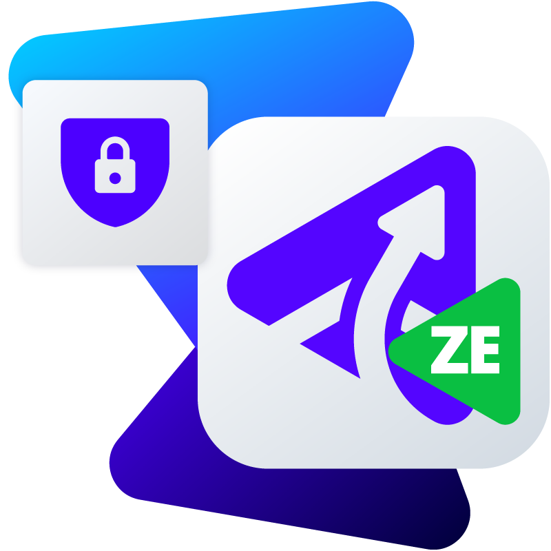Gliffy Zero Egress logo with isolated cloud icon.