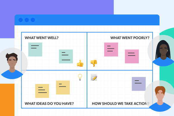 4 Retrospective Templates to Help Your Team Reflect & Grow